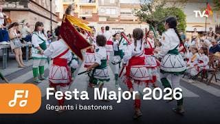 FESTES | Reportatge amb un recull de la 3a Trobada Bastonera del dissabte 5 de setembre i de la XXXI Trobada Gegantera del diumenge 6 de setembre, organitzades en el marc de la Festa Major del 2026.
Càmeres - Albert Pons i Sofia Collantes.
Edició - Albert Pons. Festa Major 2026 - Gegants i bastoners