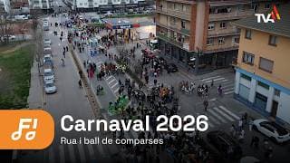 Festes | Reportatge sobre la rua de tarda i el ball de comparses organitzats el dia 28 de febrer de 2026 en el marc del carnaval d'Artés.
Càmeres - Sofia Collantes i Marc Pascual.
Operari de dron - Jofre Noguera.
Edició - Sofia Collantes. Carnaval 2026