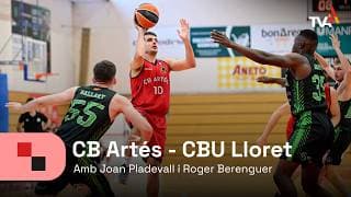 Transmissió en directe de Vermell i Negre amb motiu del partit de la jornada 26 de Super Copa Catalunya entre el CB Artés i el CBU Lloret. Narrat per Joan Pladevall i Roger Berenguer.
00:00 - 46:39 - Primera Part
46:40 - 55:06 - Mitja Part
55:07 - Segona Part
Realització - Lluc Not.
Càmera - Abdellah Boujemaoui. Vermell i Negre - CB Artés - CBU Lloret