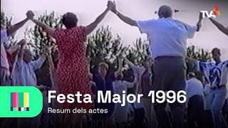 Arxivats | Recopilació de reportatges realitzats per TV Artés amb motiu de la Festa Major de l'any 1996.
Equip tècnic original - Àngel Bacardit, Tarek Serraj i Camil Sallent
Arxivística i remuntatge - Lluc Not.
00:00 - 28:48 - Gegants i sardanes
28:49 - 45:41 - Espectacle de varietats
45:42 - 1:00:17 - Ball de confeti
1:00:18 - 1:04:01 - Atraccions
1:04:02 - Havaneres Festa Major 1996