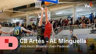 Transmissió en directe de Vermell i Negre amb motiu del partit de la jornada 24 de Super Copa Catalunya entre el CB Artés i l’AE Minguella. Narrat per Kevin Mosella i Joan Pladevall.
00:00 - 43:14 - Primera Part
43:15 - 1:33:06 - Segona Part
1:33:07 - Pròrroga
Realització - Lila Artigas.
Càmera - Ariadna Quintana. Vermell i Negre - CB Artés - AE Minguella